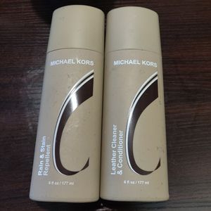 NWT Michael Kors leather care / protectant kit